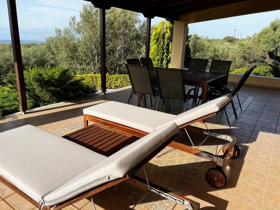 Ampelos Hillside Villa Ακράτα Εξωτερικό φωτογραφία